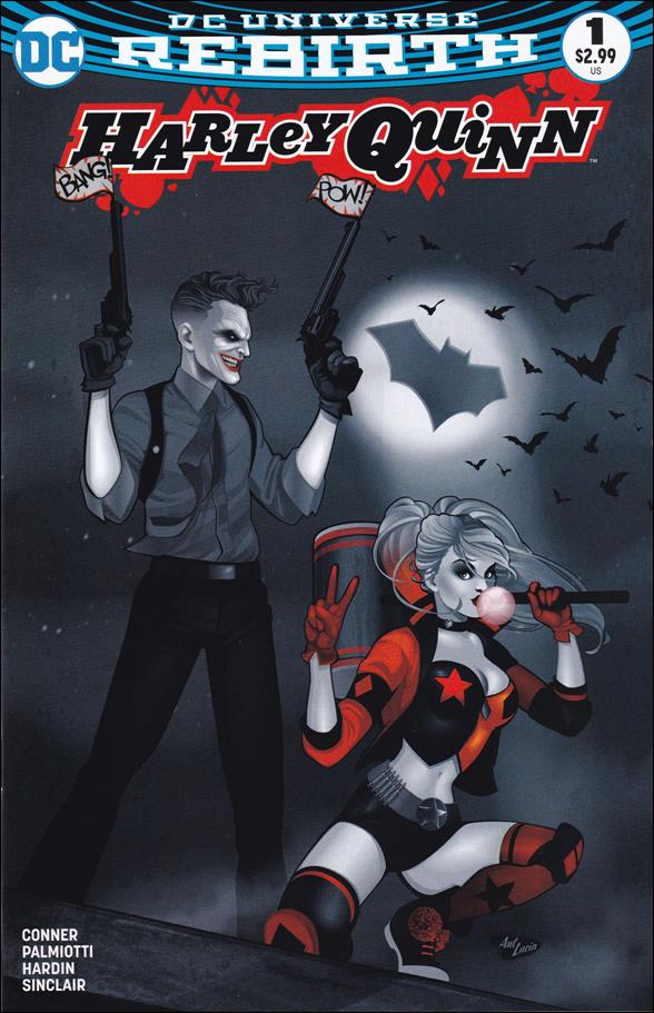 Harley Quinn (2016) issue 1-SP Ant Lucia buymetoys.com Spot Color Cover