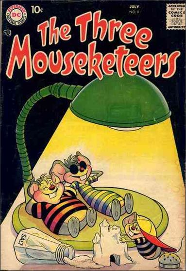 Three Mouseketeers (1956) issue 9