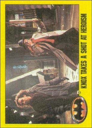 Batman: Series 2 (Base Set) card 237 Knox Takes a Shot At Heroism