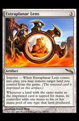 Magic the Gathering: Mirrodin (Base Set) card 169 Extraplanar Lens