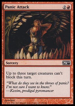 Magic the Gathering: 2010 Core Set (Base Set) card 150 Panic Attack
