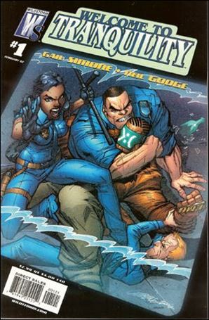 Welcome to Tranquility issue 1-B J. Scott Campbell 1:10 Color Cover