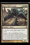 Magic the Gathering: Ravnica (Base Set)  card 211 Grave-Shell Scarab
