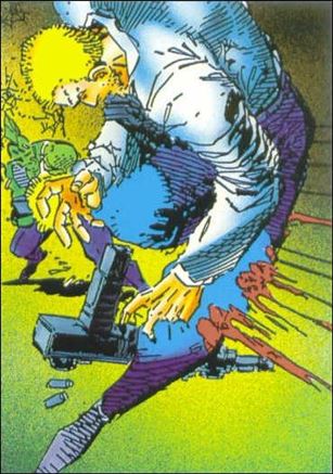 Savage Dragon (Base Set) card 52 Wounded