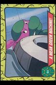 Teenage Mutant Ninja Turtles: Series 1 (Base Set) card 84 A Mean Green Machine!