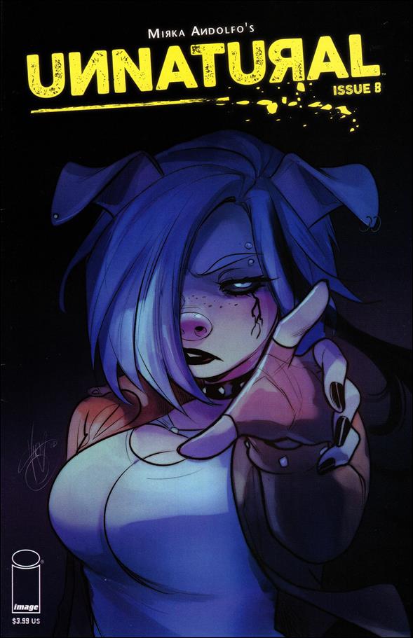 Unnatural issue 8 Mirka Andolfo Cover