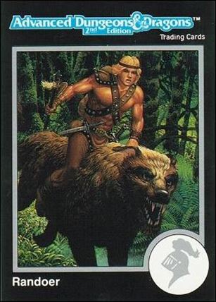 TSR 1991 Trading Cards Premier Edition Factory Set (Base Set) card 48 Advanced Dungeons & Dragons  -  Randoer           