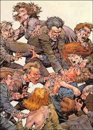 Bernie Wrightson II: More Macabre (Base Set) card 29 Feeding Frenzy
