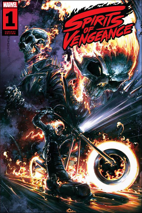 Spirits of Vengeance (2024) issue 1-H Clayton Crain Retailer Exclusive Trade Dress Cover
