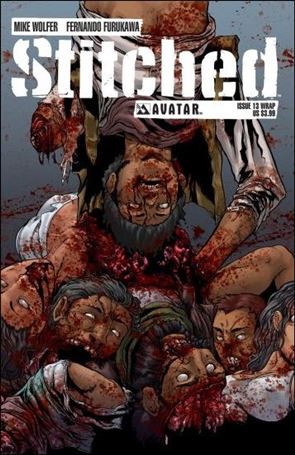 Stitched issue 13-B Wraparound Cover