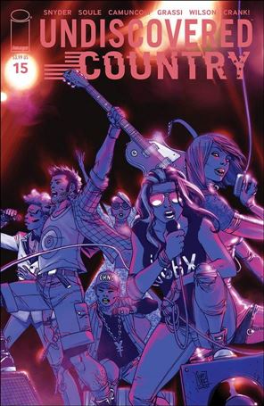 Undiscovered Country issue 15 Giuseppe Camuncoli Cover