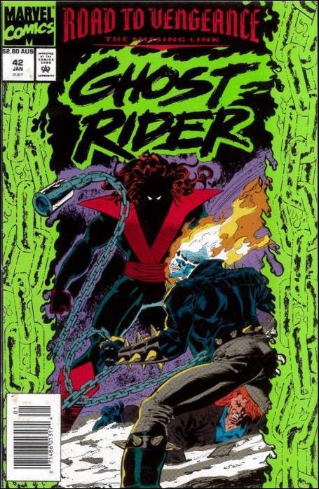 Ghost Rider (1990) issue 42-B Australian Price Cover