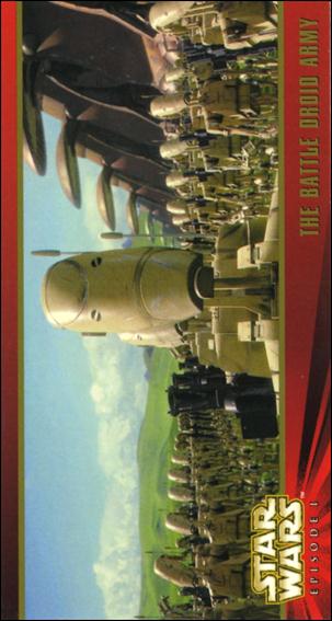 Star Wars: Episode I Widevision: Series 1 (Base Set) card 69 The Battle Droid Army