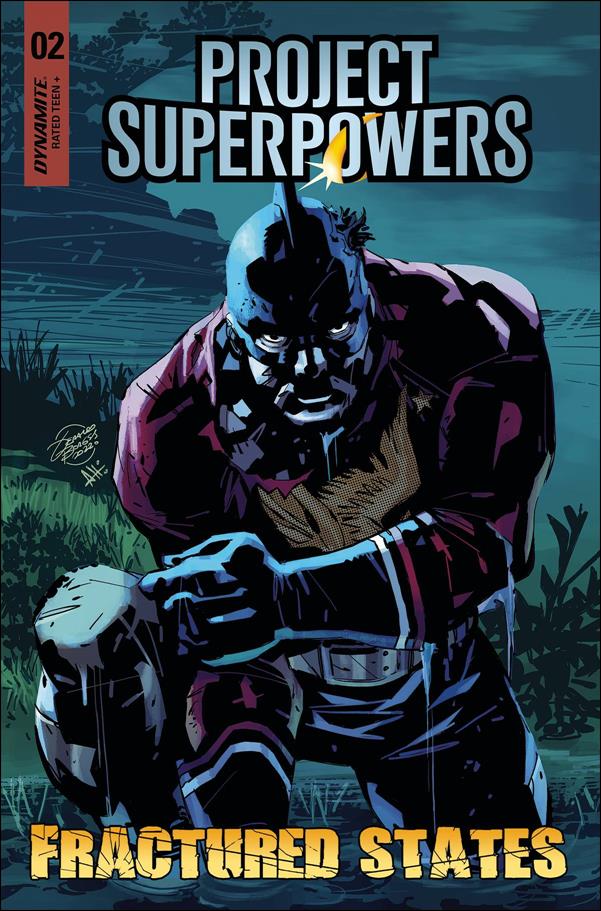 Project Superpowers: Fractured States issue 2-C Geraldo Borges Cover