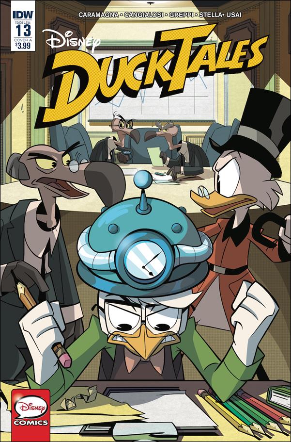 Ducktales (2017) issue 13 Giuseppe Fontana Cover