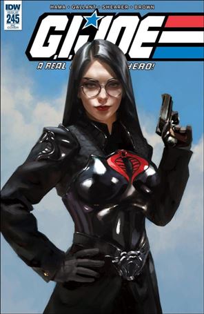 G.I. Joe: A Real American Hero issue 245-C Miguel Mercado Yesteryear Comics Cover 1/500