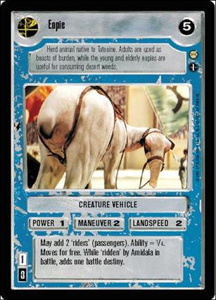 Star Wars: Tatooine Limited (Base Set) card 97 Eopie