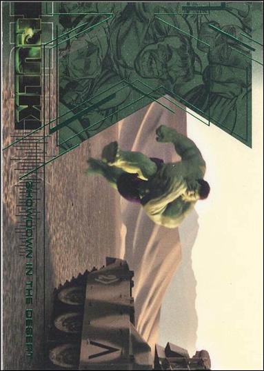 Hulk Film and Comic Cards (Base Set) card 42 Showdown in the Desert
