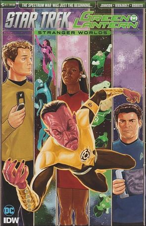 Star Trek/Green Lantern (2016) issue 5-B Hugo Petrus Cover