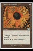 Magic the Gathering: 6th Edition (Base Set) card 276 Charcoal Diamond