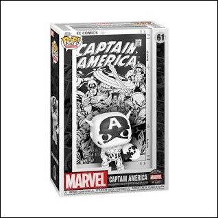 Pop! Comic Covers (Marvel) figure 61 Captain America (Captain America #112, April 1969)
