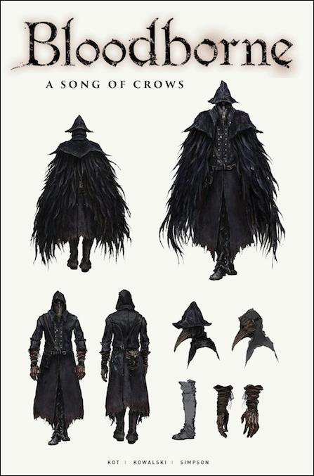 Bloodborne issue 10-C Design Cover