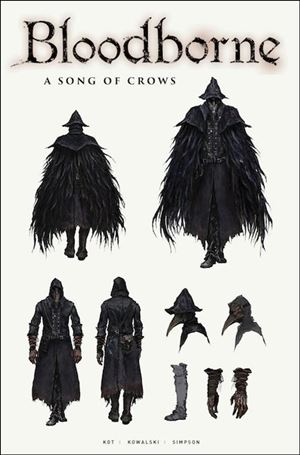 Bloodborne issue 10-C Design Cover