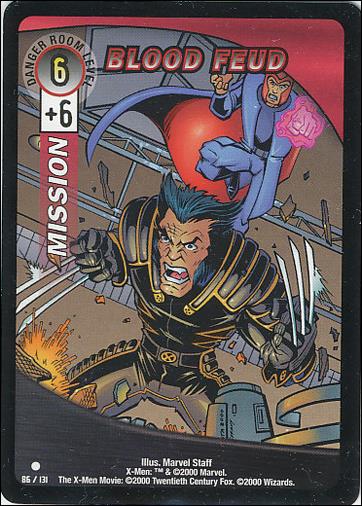 X-Men Trading Card Game (Base Set) card 86 Blood Feud