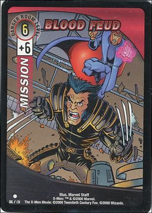 X-Men Trading Card Game (Base Set) card 86 Blood Feud