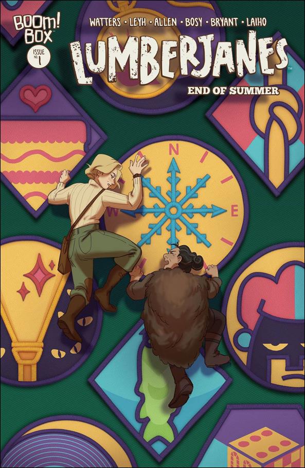 Lumberjanes End of Summer issue 1-B Harriet Moulton Cover