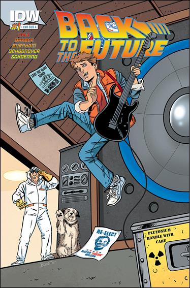 Back to the Future (2015) issue 1-B Brent Schoonover Subscription Cover