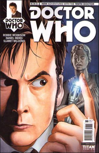 Doctor Who: The Tenth Doctor issue 8 Mariano Laclaustra Cover