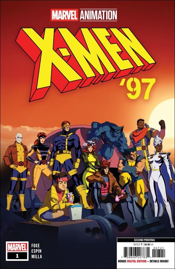X-Men '97 issue 1-I Animation Cover (2nd Printing)
