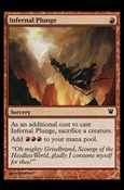 Magic the Gathering: Innistrad (Base Set) card 148 Infernal Plunge