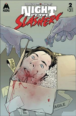 Night of the Slashers issue 2 Paul Fry Cover