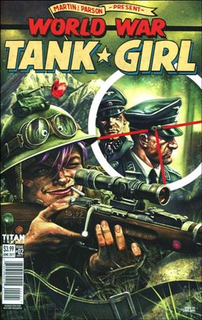World War Tank Girl issue 2-B Chris Wahl Cover