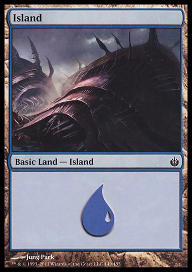 Magic the Gathering: Mirrodin Besieged (Base Set) card 149 Island