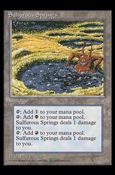 Magic the Gathering: Ice Age (Base Set) card 360 Sulfurous Springs