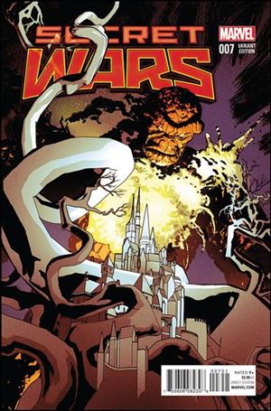 Secret Wars issue 7-D Tomm Coker 1:25 Cover