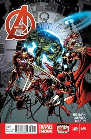 Avengers (2013) issue 25 Mike Deodato Jr. Cover