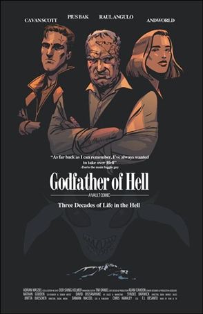 Godfather of Hell issue 1-G Jacob Phillips 1:50 Cover