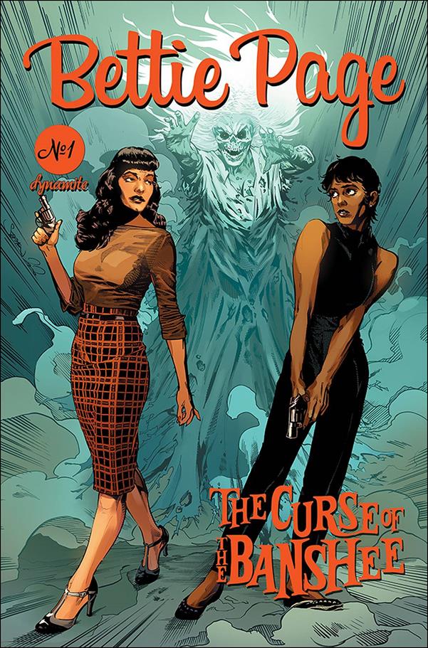 Bettie Page: The Curse of the Banshee issue 1-C Stephen Mooney Cover