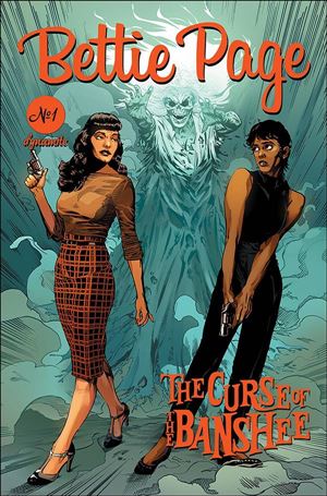 Bettie Page: The Curse of the Banshee issue 1-C Stephen Mooney Cover