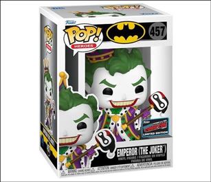 POP! Heroes figure 457 Emperor (The Joker) 2022 NYCC Exclusive 