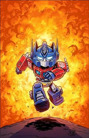 Transformers (2023) issue 1-KF Skottie Young Excl. Virgin Foil Cover (2nd Print)