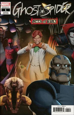 Ghost-Spider Annual issue 1-B John Tyler Christopher Cover