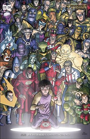 Dial H for Hero issue 1-B Nick Derington Cover
