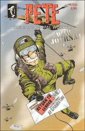 Pete the P.O.'d Postal Worker: War Journal Cover Image 1