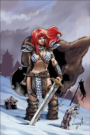 Red Sonja: Birth of the She-Devil issue 1-D Sergio Davila 1:10 Virgin Cover