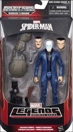 Marvel Legends Infinite: Spider-Man (Rhino Series)  figure 3 Savage Force (Chameleon)